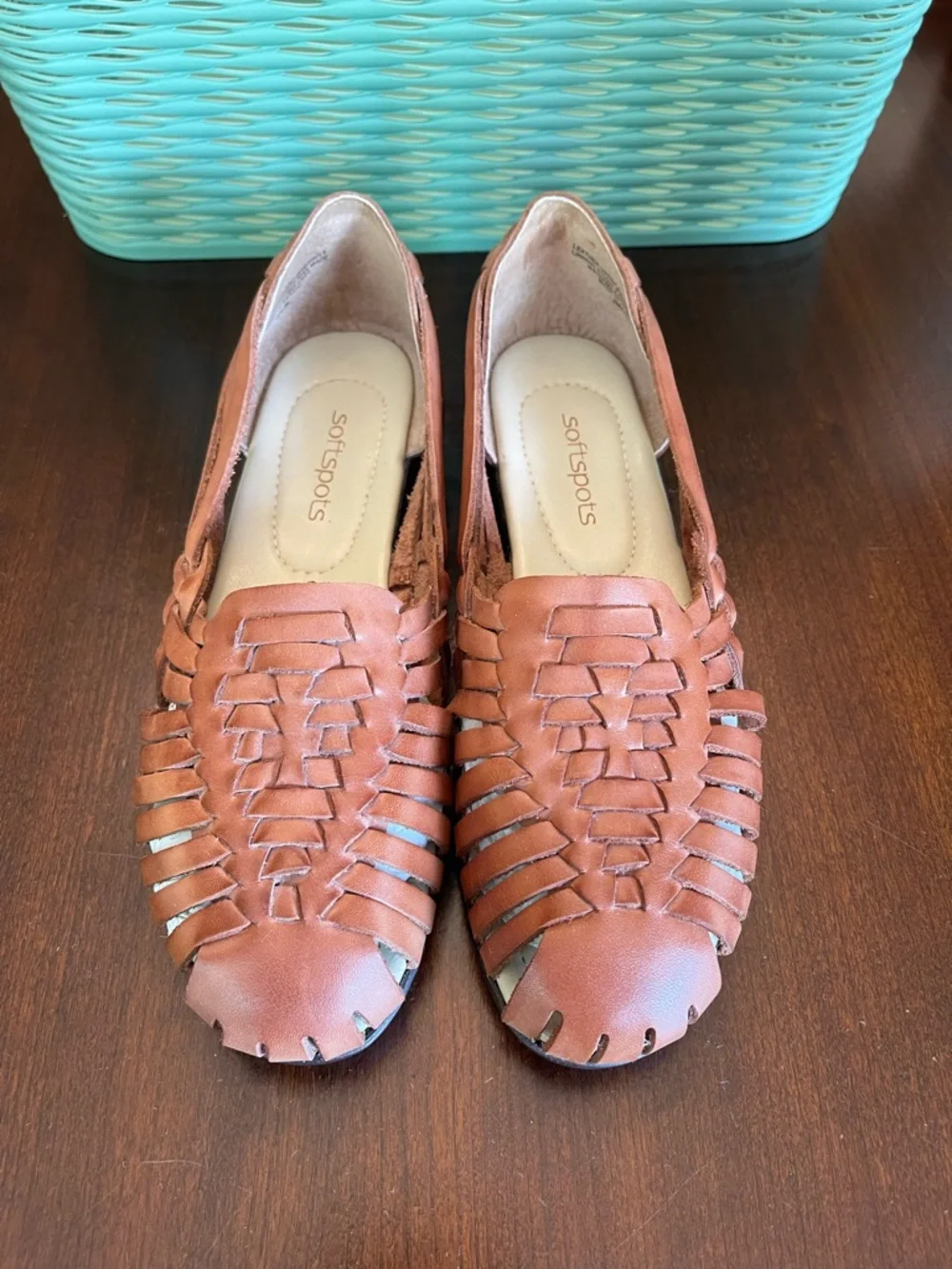 Softspots Women's Trinidad Leather
Sandal Rust Brown - Picture 4 of 8